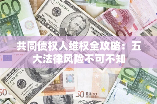 武汉共同债权人维权全攻略：五大法律风险不可不知