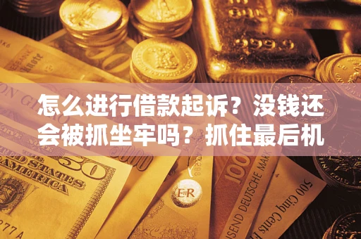 武汉怎么进行借款起诉？没钱还会被抓坐牢吗？抓住最后机会！