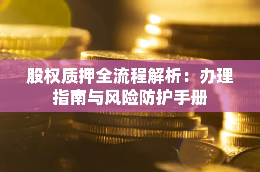 武汉股权质押全流程解析：办理指南与风险防护手册