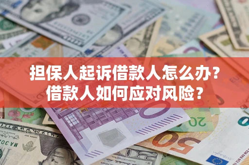 武汉担保人起诉借款人怎么办？借款人如何应对风险？