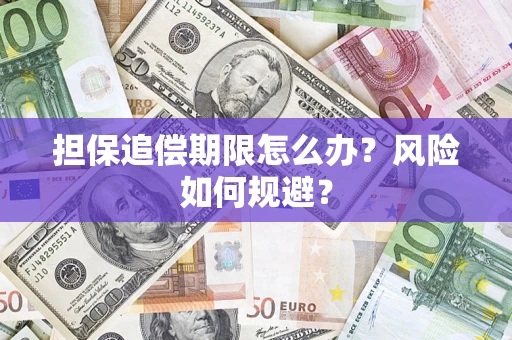 武汉担保追偿期限怎么办？风险如何规避？