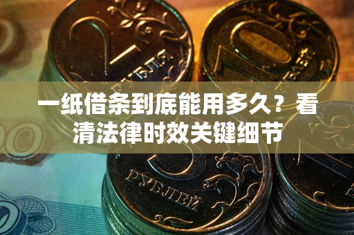 武汉一纸借条到底能用多久？看清法律时效关键细节
