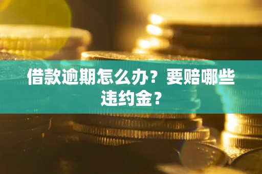 武汉借款逾期怎么办？要赔哪些违约金？