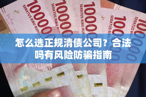 武汉怎么选正规清债公司？合法吗有风险防骗指南